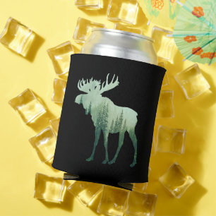 Rafraîchisseur Pour Canette Élan Cerf Et Forêt Nature