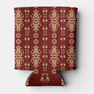 Rafraîchisseur Pour Canette Elégance d'or : Motif classique d'Orient.