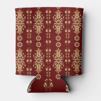 Rafraîchisseur Pour Canette Elégance d'or : Motif classique d'Orient.