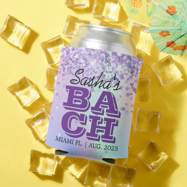 Rafraîchisseur Pour Canette Élégant Chic Enterrement de Vie de Jeune Fille Per (Été in situ)