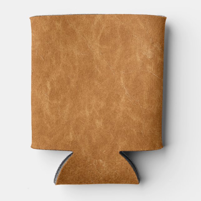 Rafraîchisseur Pour Canette Elégant cuir Arrière - plan Texture (Devant)