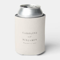 Élégant minimaliste crème ivoire Mariage de callig