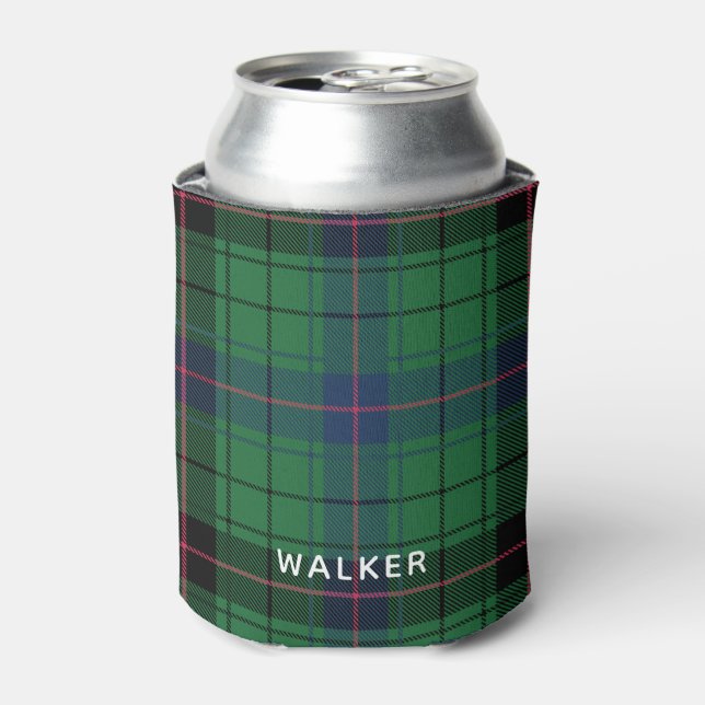 Rafraîchisseur Pour Canette Élégant Tartan Plaid Rustique Davidson (Can devant)