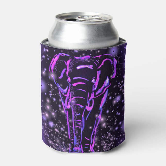 Rafraîchisseur Pour Canette Eléphant violet peut refroidir (Can devant)