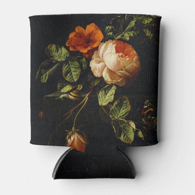 Rafraîchisseur Pour Canette Elias van den Broeck, Still Life avec des Roses (Devant)