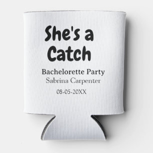 Rafraîchisseur Pour Canette Elle est un nom de fête de bachelorette date simpl