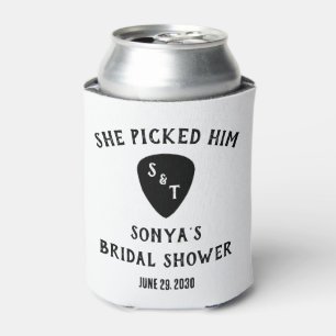 Rafraîchisseur Pour Canette Elle l'a choisi ! Cadeau de douche de mariage en g