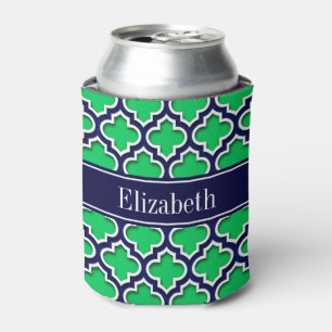 Rafraîchisseur Pour Canette Emerald Marine Marocaine #5DS Nom de marine Monogr