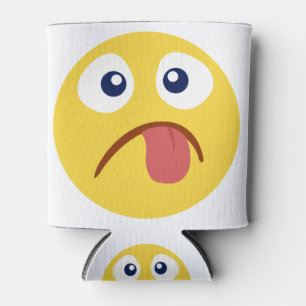 Rafraîchisseur Pour Canette Emoji de la langue cachée