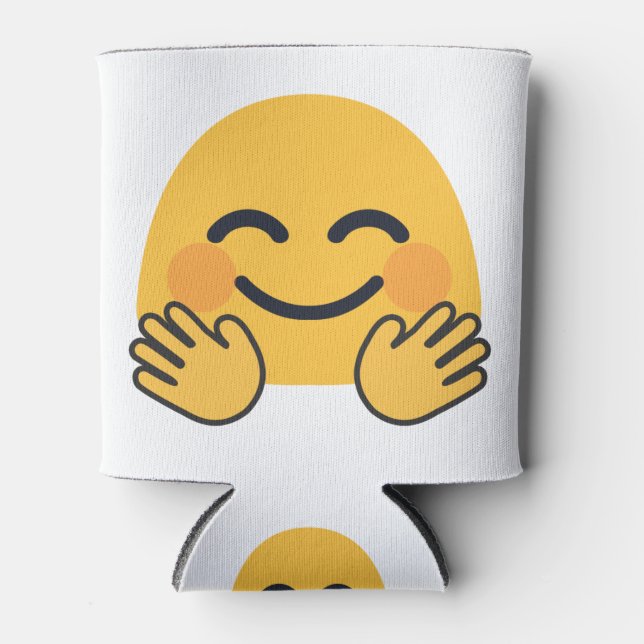 Rafraîchisseur Pour Canette Emoji en prise (Devant)
