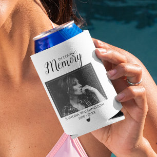 Rafraîchisseur Pour Canette En Souvenir Affectueux Mémorial Photo