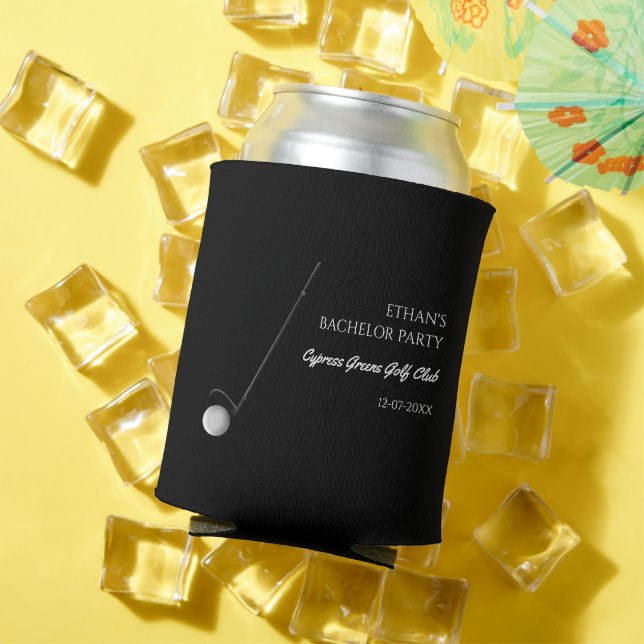 Rafraîchisseur Pour Canette Enterrement de vie de garçon Golf - Voyage de golf (Été in situ)