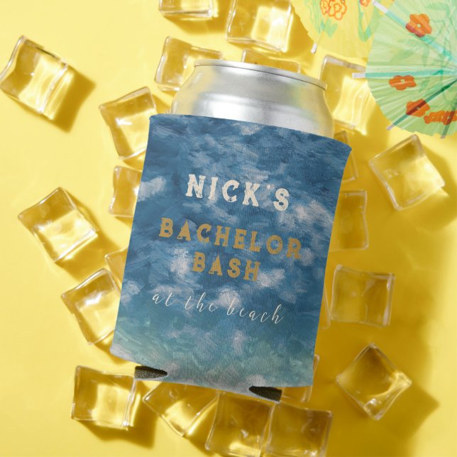 Rafraîchisseur Pour Canette Enterrement de vie de garçon | Soirée de célibatai (Été in situ)