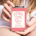 Rafraîchisseur Pour Canette Enterrement de vie de jeune fille Luxe personnalis<br><div class="desc">Refroidisseur de canette pour enterrement de vie de jeune fille Luxe personnalisé à Scottsdale</div>