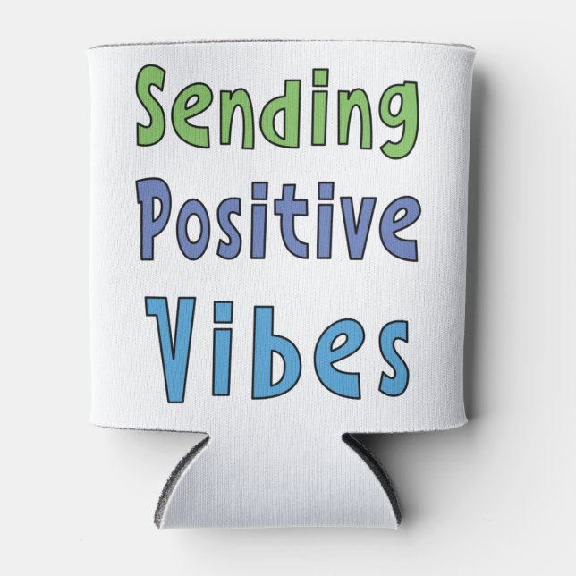 Rafraîchisseur Pour Canette Envoi de vidéos positives (Devant)