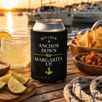 Rafraîchisseur Pour Canette Équipage BLT Ancre en bas Margarita en haut Voile