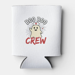 Rafraîchisseur Pour Canette Équipage Boo Boo Halloween Infirmière Fantôme Desi
