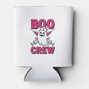 Rafraîchisseur Pour Canette Équipe Boo Infirmière Fantôme Halloween Conception