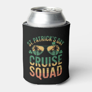 Rafraîchisseur Pour Canette Équipe de croisière de la Saint-Patrick drôle fami