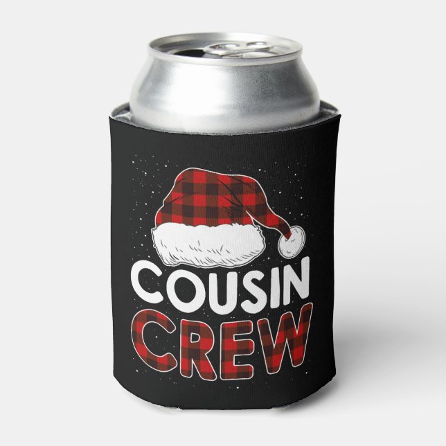 Rafraîchisseur Pour Canette Équipe de Noël 2021 Cousin (Can devant)
