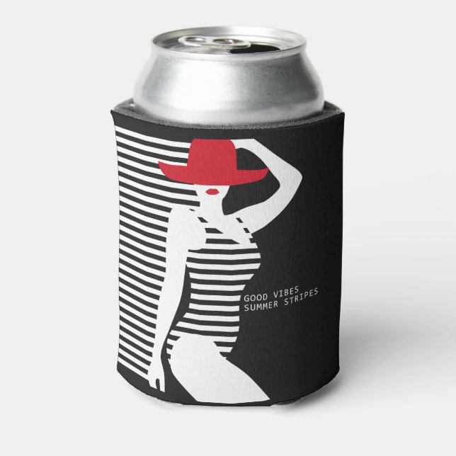 Rafraîchisseur Pour Canette Été Femme monogramme personnalisé peut refroidir (Can Dos)