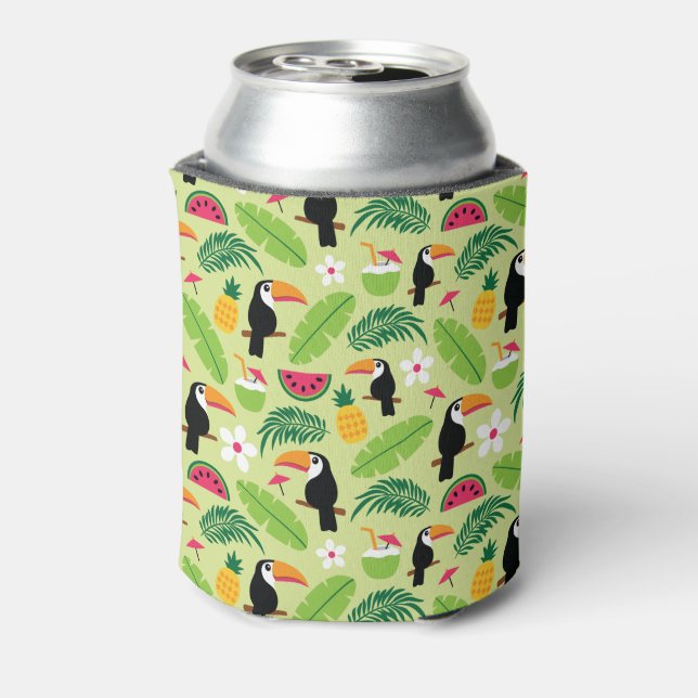 Rafraîchisseur Pour Canette Été tropical du Toucan (Can Dos)