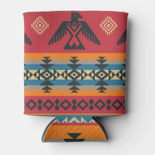 Rafraîchisseur Pour Canette Ethnic Eagles Motif Vintage