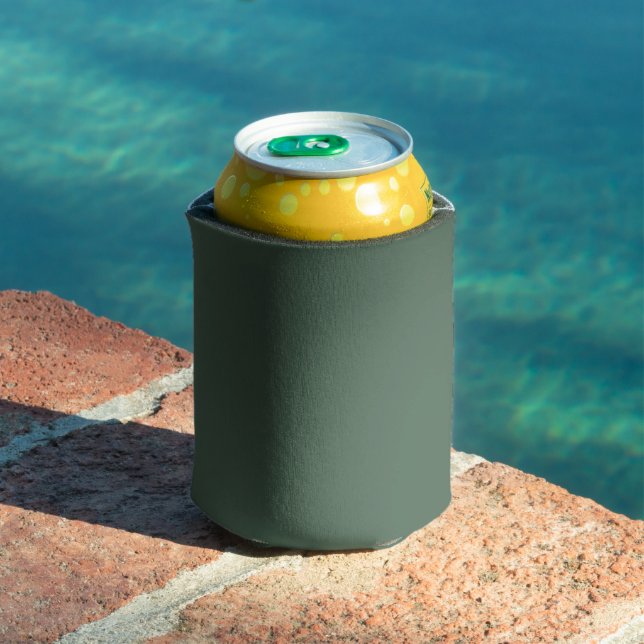 Rafraîchisseur Pour Canette Eucalyptus vert foncé (Piscine in situ)