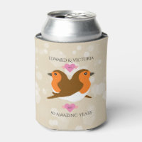 Europe Robins Lovebirds Chaque année Anniversaire