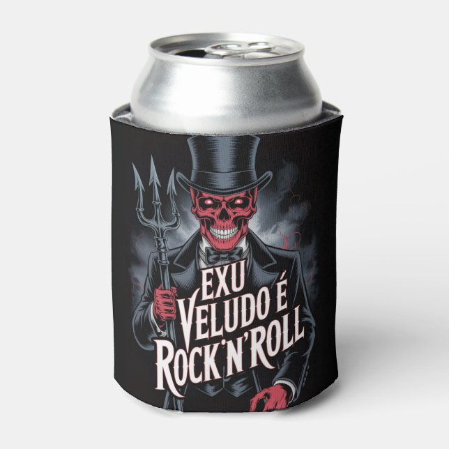 Rafraîchisseur Pour Canette Exu Veludo é Rock'N'Roll #1 (Can devant)