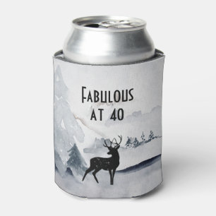 Rafraîchisseur Pour Canette Fabuleux au 40 Majestic Deer Watercolor