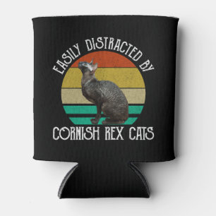 Rafraîchisseur Pour Canette Facilement Distrait Par Les Chats Cornish Rex