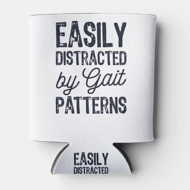 Rafraîchisseur Pour Canette Facilement Distrait Par Les Motifs Gait (Devant)