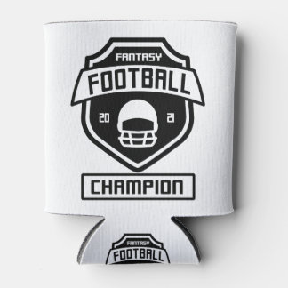 Rafraîchisseur Pour Canette fantasy-football-champion-2-black