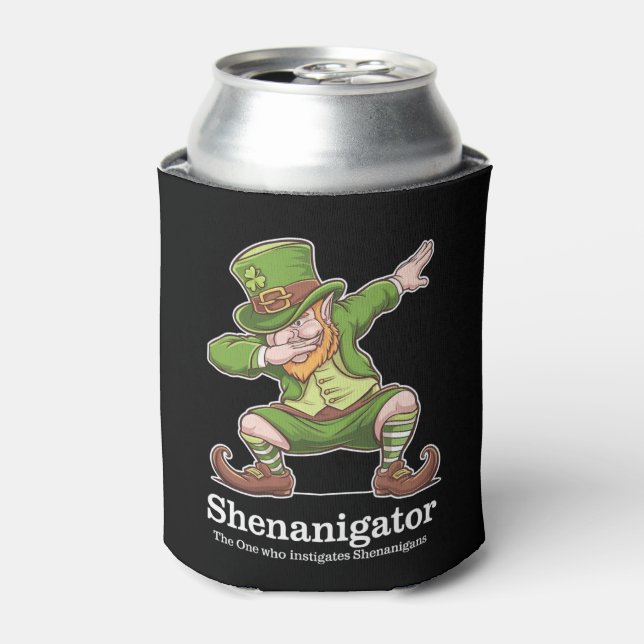 Rafraîchisseur Pour Canette Farceur de la Saint-Patrick qui fait le dabbing (Can devant)