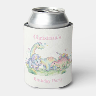 Rafraîchisseur Pour Canette Faveur de fête d'anniversaire de dinosaure à l'aqu