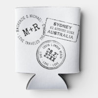 Favori de mariage de destination de timbre de pass