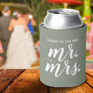 Rafraîchisseur Pour Canette Félicitations au nouveau M. & Mme Mariage