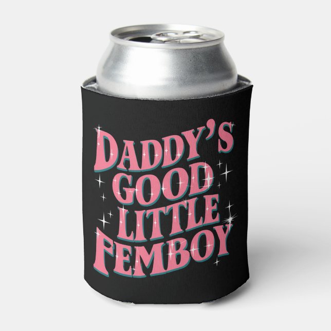 Rafraîchisseur Pour Canette Femoby, le Gay pride LGBT de Daddy's Good Little F (Can devant)