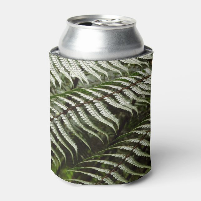 Rafraîchisseur Pour Canette Fern Fronds II Dark Green Nature (Can devant)