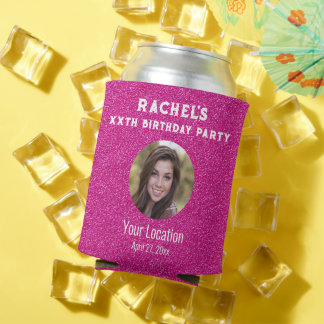 Rafraîchisseur Pour Canette Fête Anniversaire Favoriser Parties scintillant ro