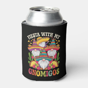 Rafraîchisseur Pour Canette Fête avec mes Gnomigos Gnome Cinco De Mayo