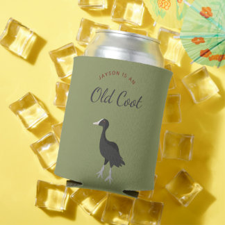 Rafraîchisseur Pour Canette Fête d'anniversaire drôle de vieux birbe sur la co
