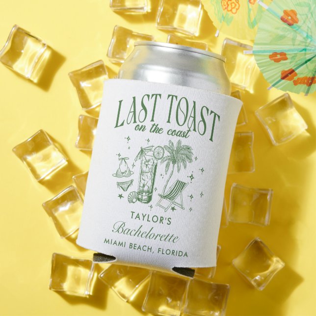 Rafraîchisseur Pour Canette Fête de Fiançailles de la Côte Moderne Cocktail Ve (Été in situ)