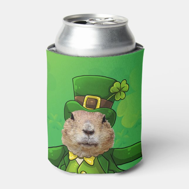 Rafraîchisseur Pour Canette Fête de la marmotte de St. Patrick (Can devant)