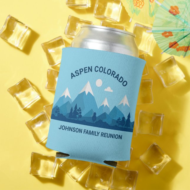 Rafraîchisseur Pour Canette Fête de réunion familiale d'hiver personnalisée Sn (Été in situ)