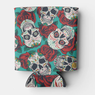 Rafraîchisseur Pour Canette Fête des Morts au Mexique : Calaveras Vintages