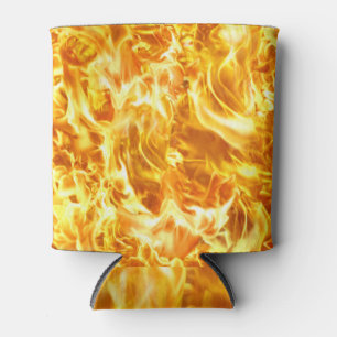 Rafraîchisseur Pour Canette Feu de flamme haute résolution : texture transpare