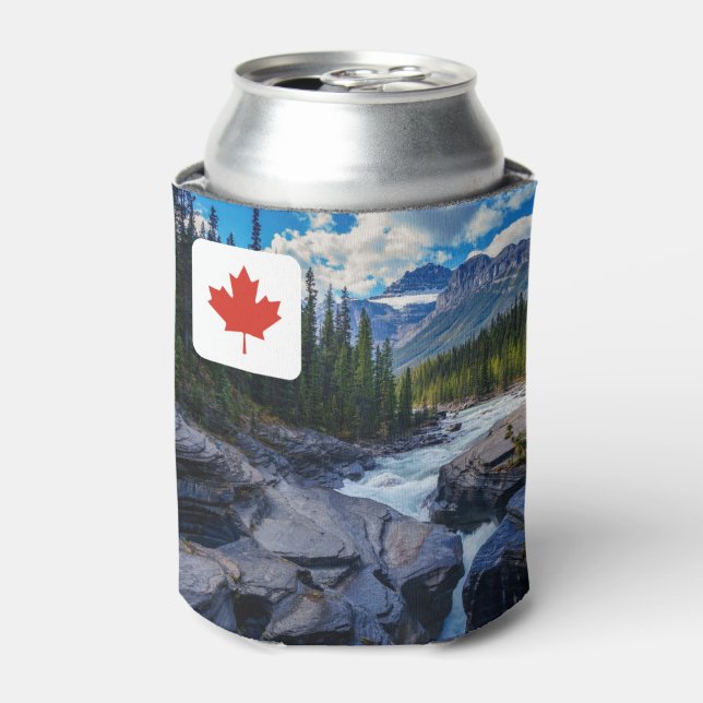 RAFRAÎCHISSEUR  POUR CANETTE FEUILLE MAPLE DU CANADA (Can devant)