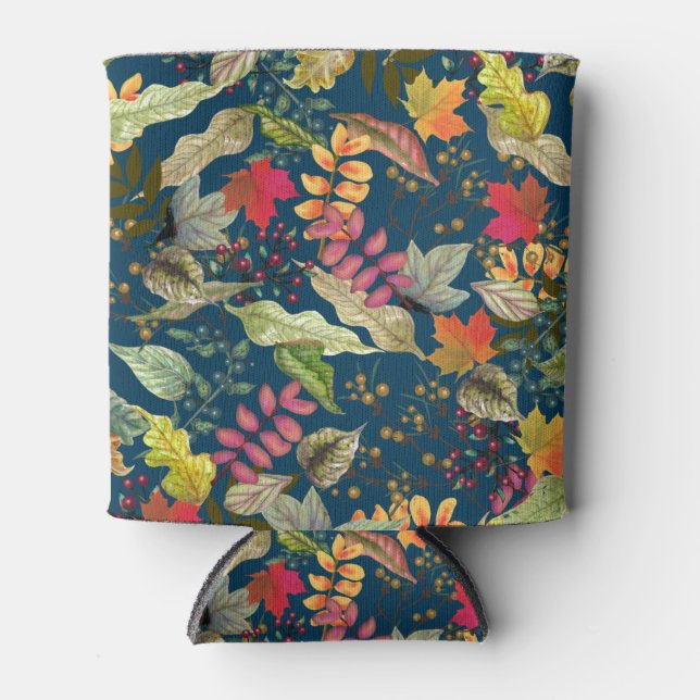 Rafraîchisseur Pour Canette Feuilles automnales (Devant)